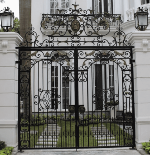 Cửa Cổng Sắt 2 Cánh 